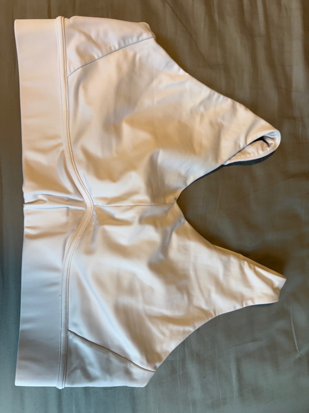 White Athletic Sports Bra